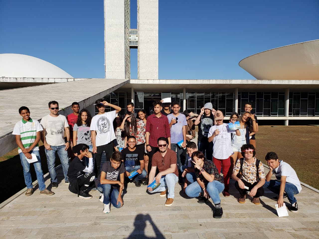Alunos visitaram principais pontos turísticos de Brasília